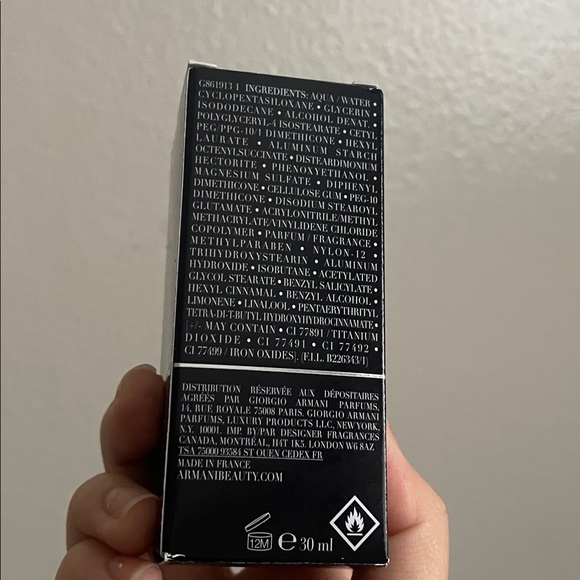 Giorgio Armani Beauty Luminous Silk Glow Foundation shade 3, 30 ml NWT NEW - Picture 7 of 8